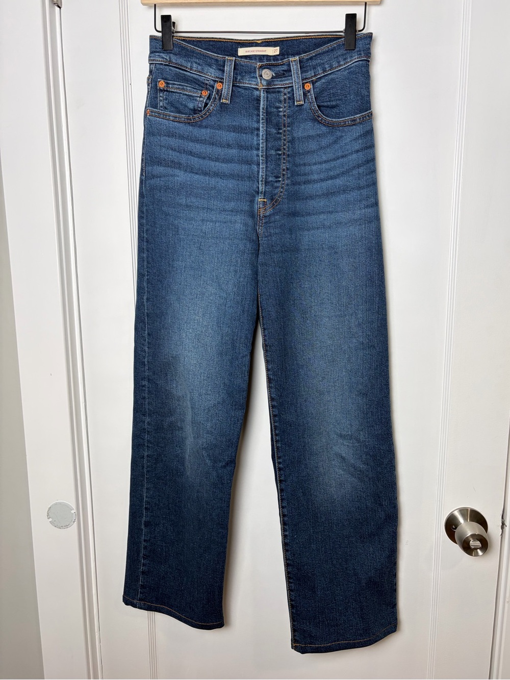 Levi’s Ribcage straight ankle jeans 27